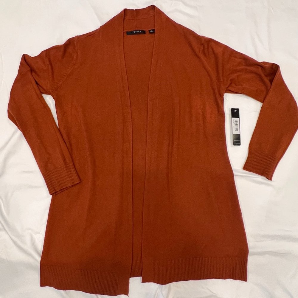NWT! Cyrus Cardigan | Pumpkin | Large